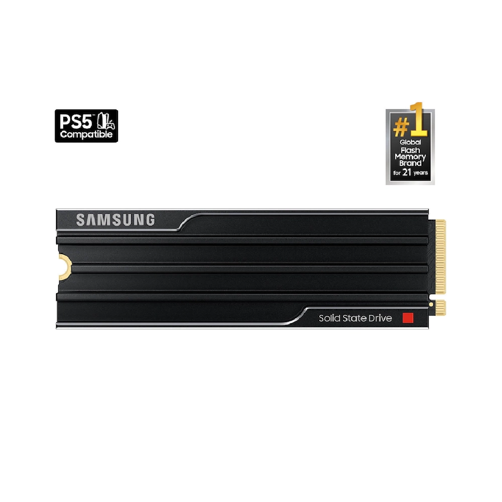 Samsung Internal SSD 2TB NVMe 2280 (9100 PRO Heatsink) view 2